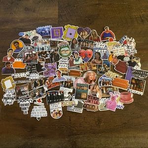 FRIENDS Themed Sticker Bundle